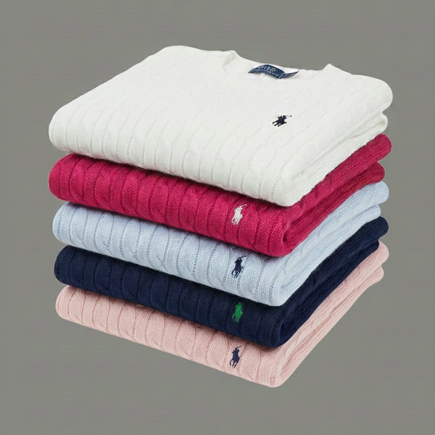 Bundle of 5 ralph lauren cable knit jumpers