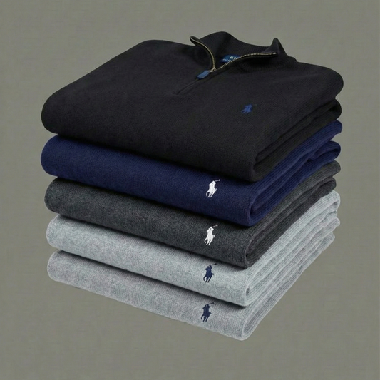 Bundle of 5 Ralph Luaren mens 1/4 zip jumpers